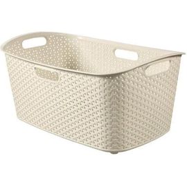 CURVER Panier à linge My Style - 47 L - Ivoire