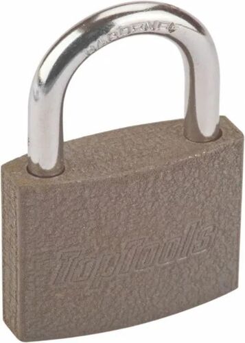 Cadenas - Top tools - 90U271 - Fonte 40mm - 2 clés - Sécurisation d'objets