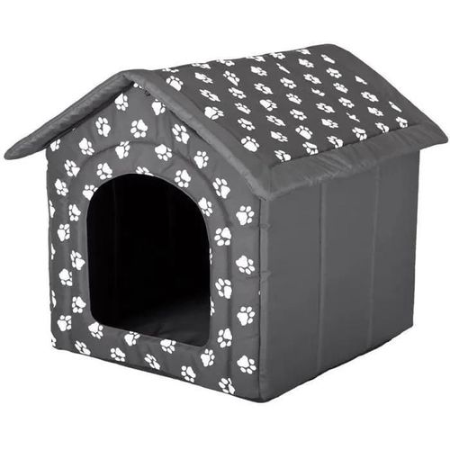 Niche Pour Chien - Hobbydog - R3 - 52 X 46 Cm - Gris Avec Pattes - Résistant À L'eau