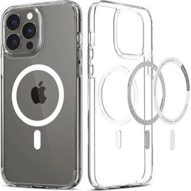 Coque arrière - Spigen - Ultra Hybrid Magfit - iPhone 13 Pro - Blanc - Anti-Jaunissement - MagSafe
