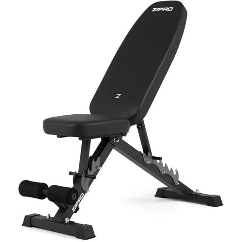 Banc De Musculation - Zipro - Jacked - Pliable - Réglages Indépendants - Confort Optimal