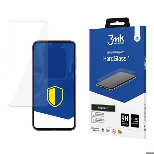 Verre de protection - 3mk - HardGlass - Samsung Galaxy S24 - Résistant aux rayures - 0,3 mm d'épaisseur