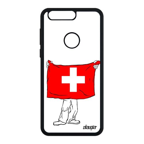 Coque En Silicone Pour Honor 8 Drapeau Suisse Smartphone Foot Basket Euro Coupe Du Monde Jo Switzerland Huawei Housse Made In France