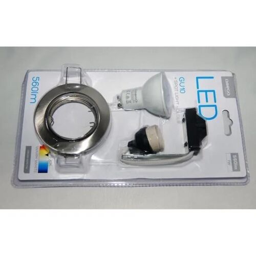 Spot encastrable LED GU10 Spot light Holder 2800K - 7w 50x59mm