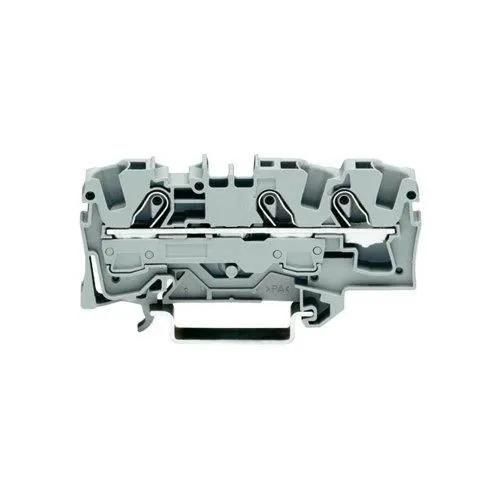 Bornier Gris Wago 2006-1301 - 3 Conducteurs - Convient pour Applications EX - 800V - 41A