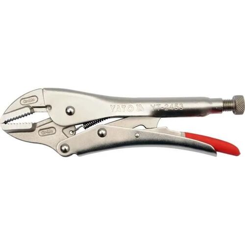 Yato YT-2453, Locking pliers, Rouge-Argent, 25 cm, 646 g