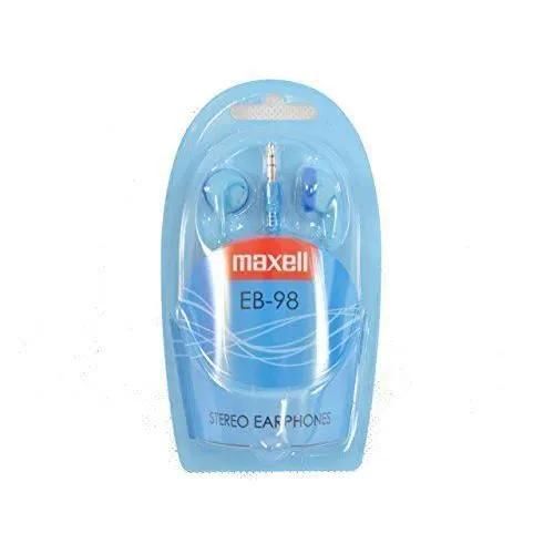 Casque Intra-auriculaire - Maxell - M501 - Bleu - Filaire - Haut rendement