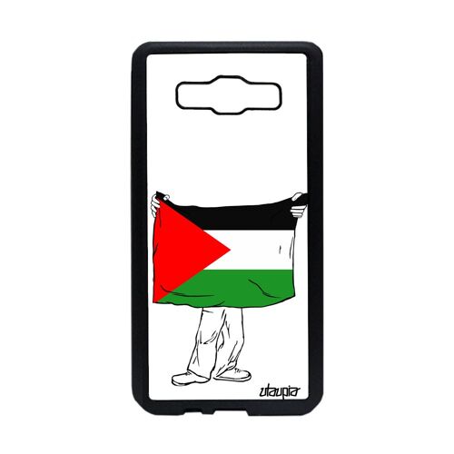 Coque Silicone Pour A5 2015 Drapeau Palestine Palestinien Football Etui Basket Smartphone Foot Jo Case Made In France Samsung Galaxy