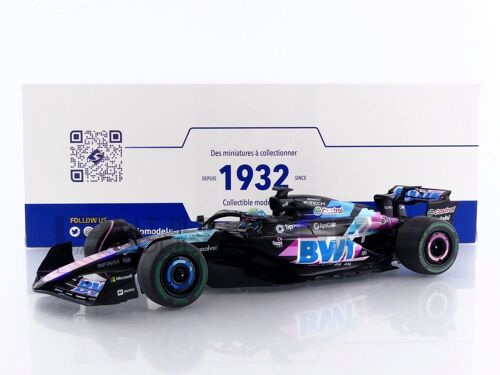 Solido 1/18 - Alpine A524 - Brazilian Gp 2024 (E. Ocon) S1814004 - 421186374-Solido