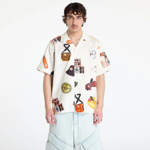 Chemise Carhartt Wip S/S Jacob Rochester Shirt Unisex Jacob Rochester Print/ Wax S