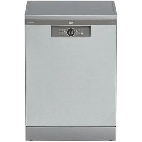 Lave-Vaisselle - BEKO - BDFN26550XC - Inox - 6 Programmes - 15 Couverts - Demi-Charge