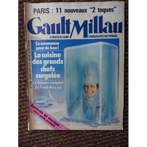 Gault Millau Mensuel N°119-Mars 1979