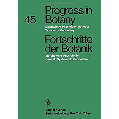 Progress In Botany / Fortschritte Der Botanik