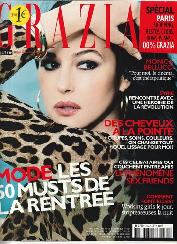 Grazia 104 - 2 Septembre 2011 - Monica Belucci - Special Mode