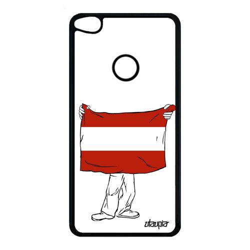 Coque Pour Huawei P9/P8 Lite 2017 Silicone Drapeau Autriche Autrichien Football Coupe Du Monde Tpu Jo Euro Etui Housse Basket Foot
