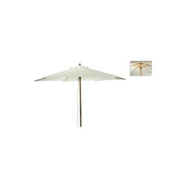 Parasol - Non Spécifié - 250 Cm - Bois Massif - Rond - Mât Droit