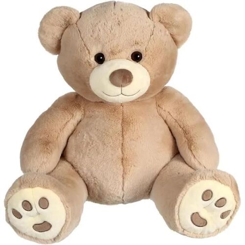 Peluche - GIPSY TOYS - Ours Patachon Taupe 80 cm