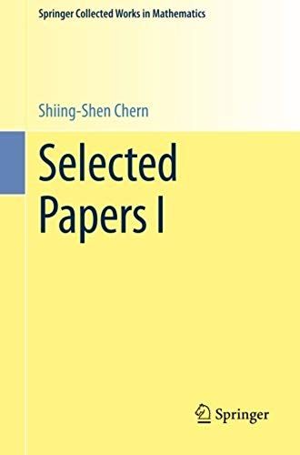Selected Papers I
