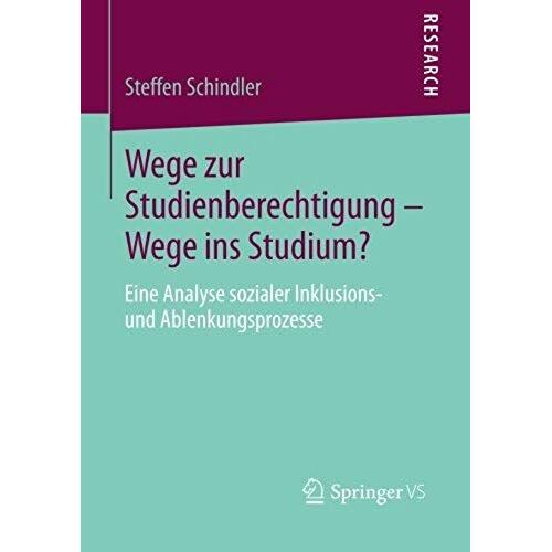 Wege Zur Studienberechtigung - Wege Ins Studium?