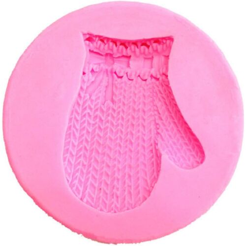 Kalanka-Moule En Silicone Sa153 Gant De Laine Moufle Noël Idée Cadeau Noël Anniversaire Fête Hiver Douceurs Gâteau Décoration Artisanale Sucre