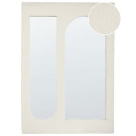 Miroir MARCIGNY Bouclé Blanc cassé