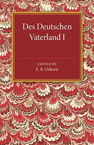 Des Deutschen Vaterland