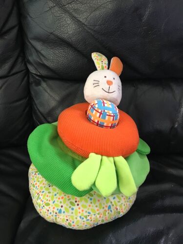 Pyramide D Anneaux Lapin Orange Vert Nature & Découverte 