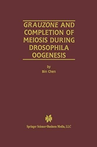 Grauzone And Completion Of Meiosis During Drosophila Oogenesis