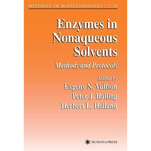 Enzymes In Nonaqueous Solvents