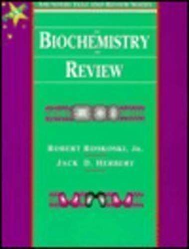 Biochemistry Review: Saunders Text And Review Series (Saunders Text & Review (Stars))