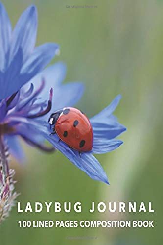 Ladybug Journal: 100 Lined Pages Composition Book
