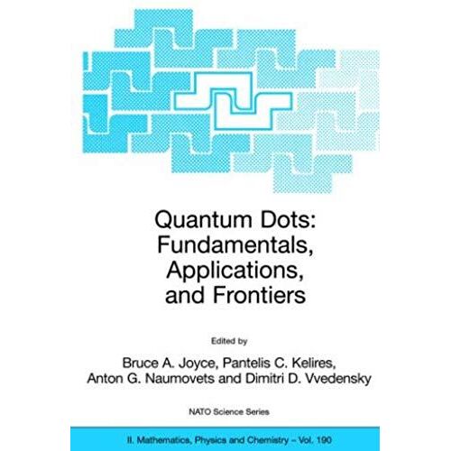 Quantum Dots: Fundamentals, Applications, And Frontiers