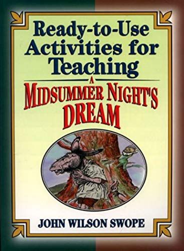 Ready-To-Use Activities For Teaching A Midsummer Nights Dream