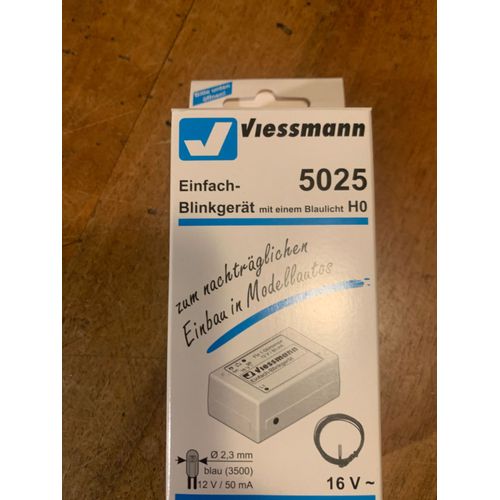 Clignotant H.0, À Une Entrée, Viessmann, Ref 5025.-Viessmann