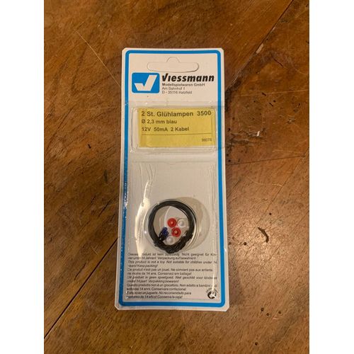 Lampes Viessmann, Réf 3500, 2,3 Mm, 50 Ma, 12v-Viessmann