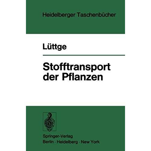 Stofftransport Der Pflanzen