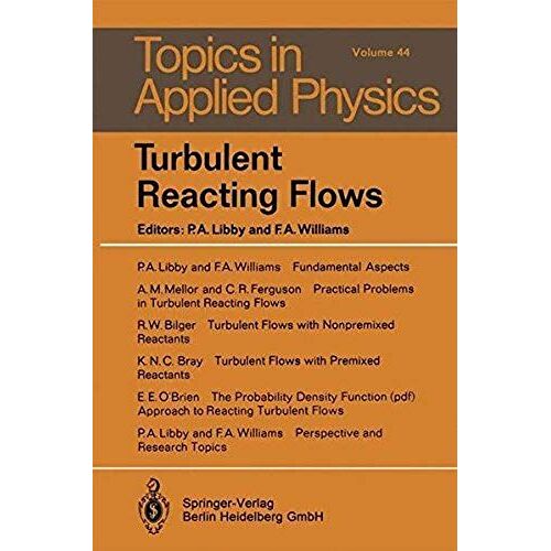 Turbulent Reacting Flows