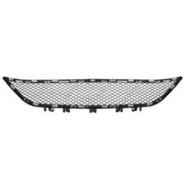 Grille De Pare Chocs Centrale Inferieure Avant Pour Mercedes Classe E, De 2013 À 2016 (W212), Mod.Amg, Noire, Neuve