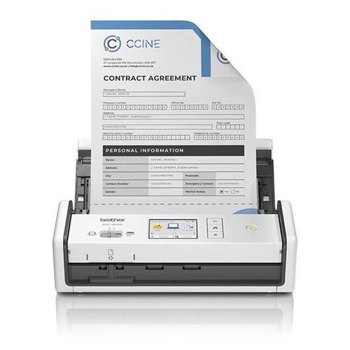 Brother ADS-1800W - Scanner de documents - CIS Double - Recto-verso - A4 - 600 dpi x 600 dpi - jusqu'à 30 ppm (mono) / jusqu'à 30 ppm (couleur) - Chargeur automatique de documents (20 feuilles) -...
