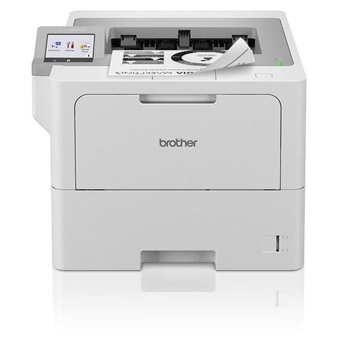 Brother HL-L6415DN - Imprimante - Noir et blanc - Recto-verso - laser - A4/Legal - 1200 x 1200 ppp - jusqu'à 50 ppm - capacité : 620 feuilles - USB 2.0, Gigabit LAN, NFC, hôte USB 2.0, Wi-Fi(n)