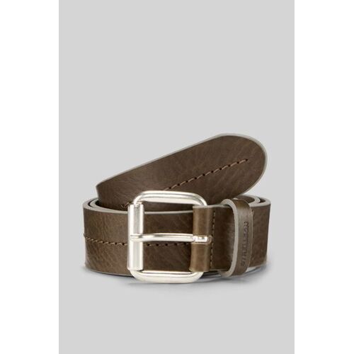Ceinture En Cuir, Grise