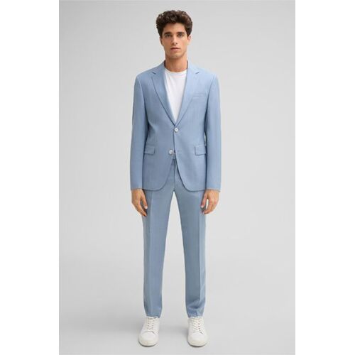Costume En Laine Vierge Aidan-Melwin, Bleu Clair