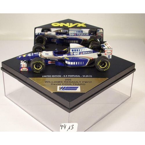Williams Renault Fw17 (Damon Hill)-Onyx