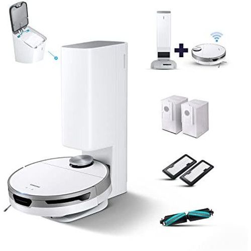 Samsung Jet Bot+ VR30T85513W - Aspirateur robot avec Clean Station