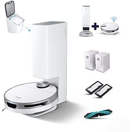 Samsung Jet Bot+ VR30T85513W - Aspirateur robot avec Clean Station