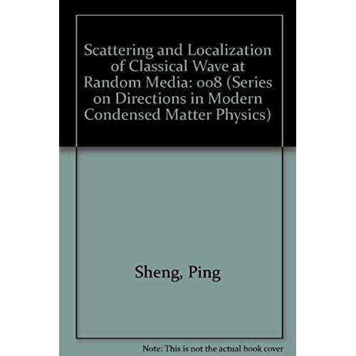 Scattering And Localization Of Classical Waves In Random Media