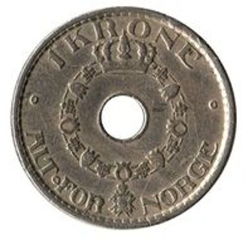 1 Couronne Norvège - 1949