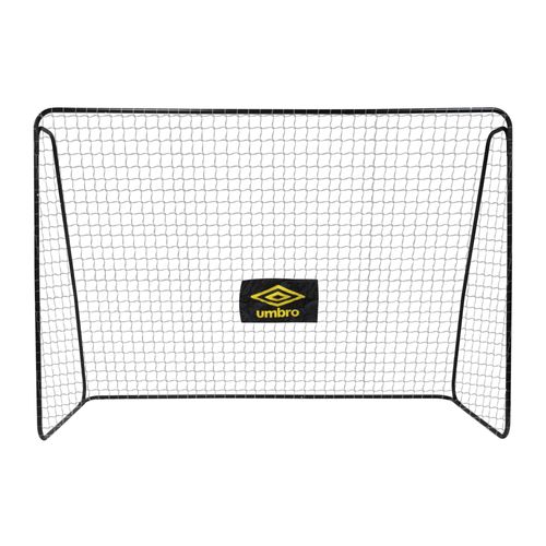 Umbro Dunlop Cage De Foot - But De Foot Enfant 300 X 120 X 205 Cm - Kit Entrainement Football Pour Enfants Et Adultes - Cage Foot Exterieur Et Interieur - Montage Rapide - Noir/Jaune
