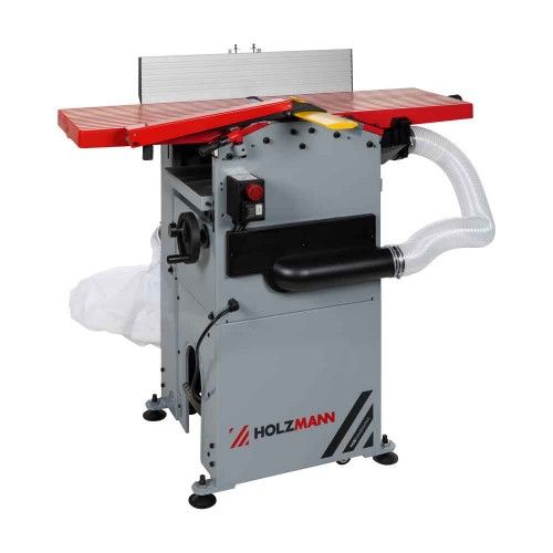 Raboteuse dégauchisseuse avec aspirateur intégré + arbre - 400V HOLZMANN