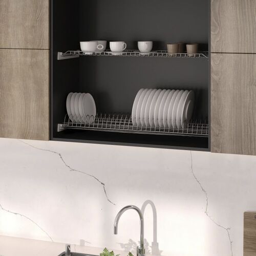 Emuca Égouttoir Suprastar Pour Module, 900, Peint En Aluminium, Acier